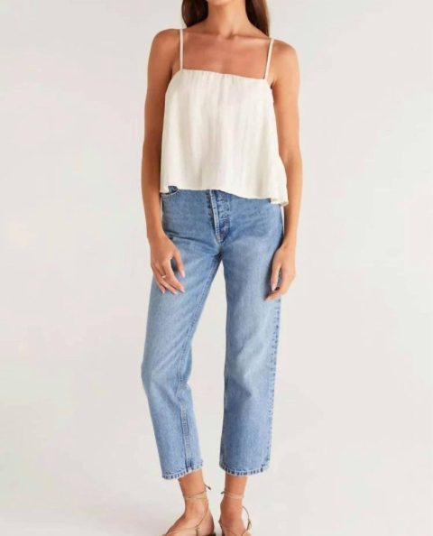 Annie Tank In White