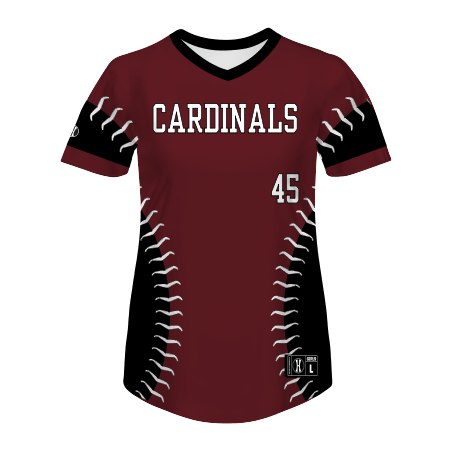 Holloway Freestyle Sublimated Pin-Dot Short Sleeve Softball Jersey