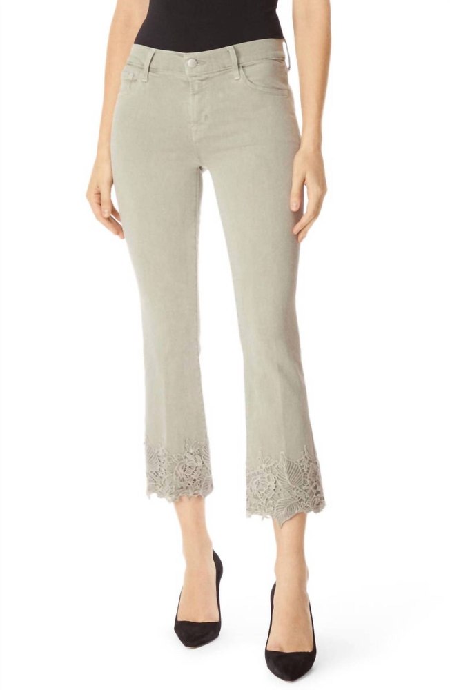 Selena Mid Rise Crop Jean In Faded Gibson 7733774057532
