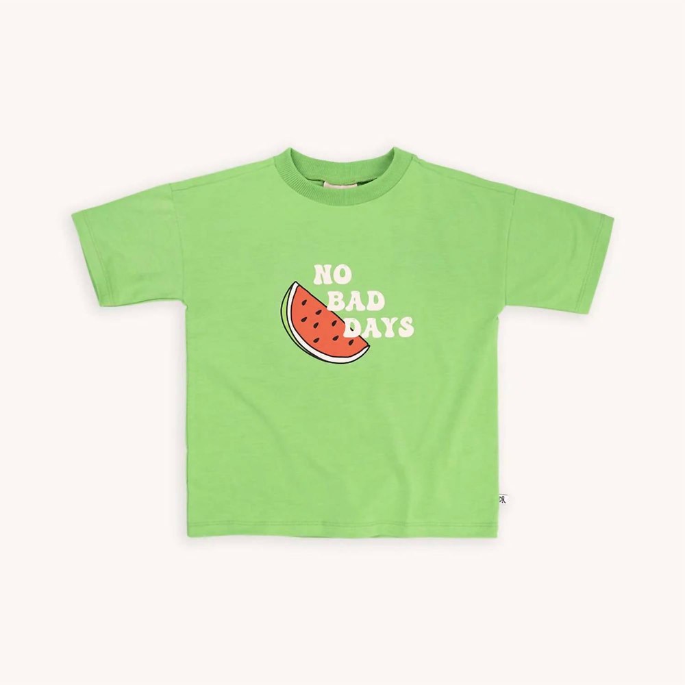 Girl’s Oversized T-Shirt In Green 7733778087996