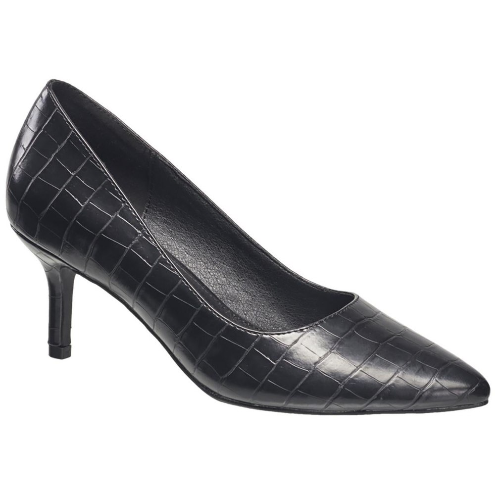 FCKATE Snake Print Leather Pumps