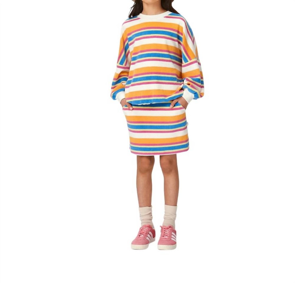 Bethany Skirt In Artist Stripe 7733783658556