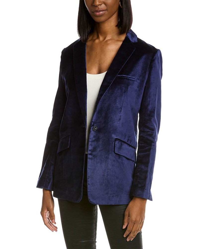 rag & bone Margot Velvet Blazer 7820331778108