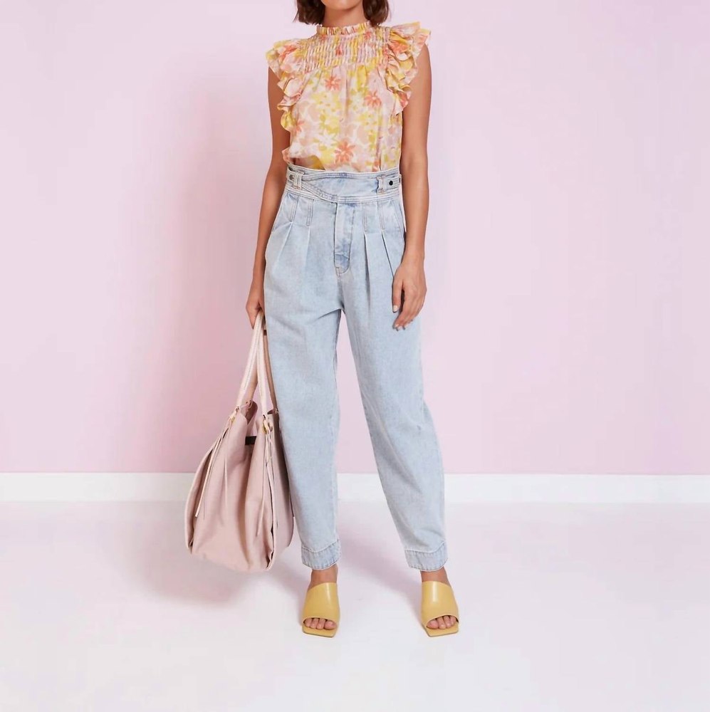 Joyce Top In Vintage Bloom Light