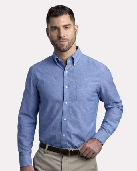 Tommy Hilfiger Men’s Cotton/Linen Shirt