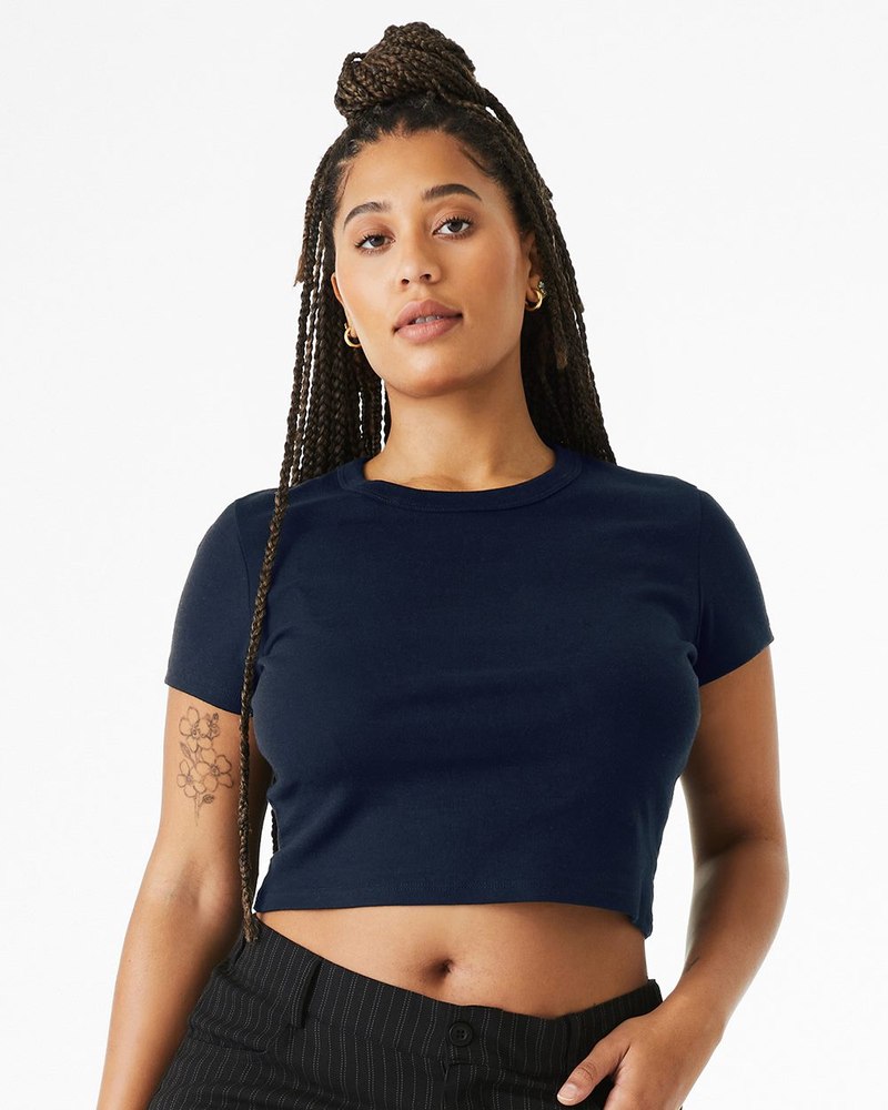 BELLA + CANVAS Women’s Micro Rib Baby Tee BC1010