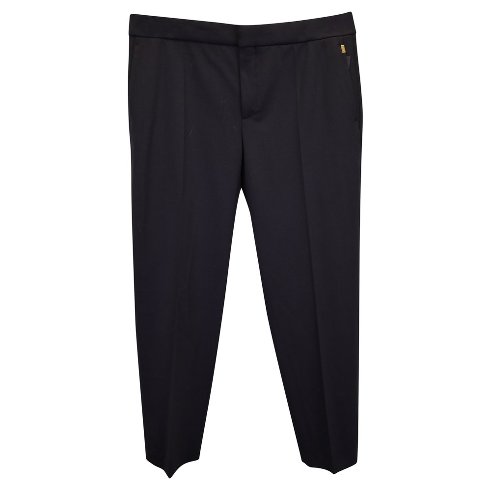 Chloé Trousers in Black Wool 7733791391804