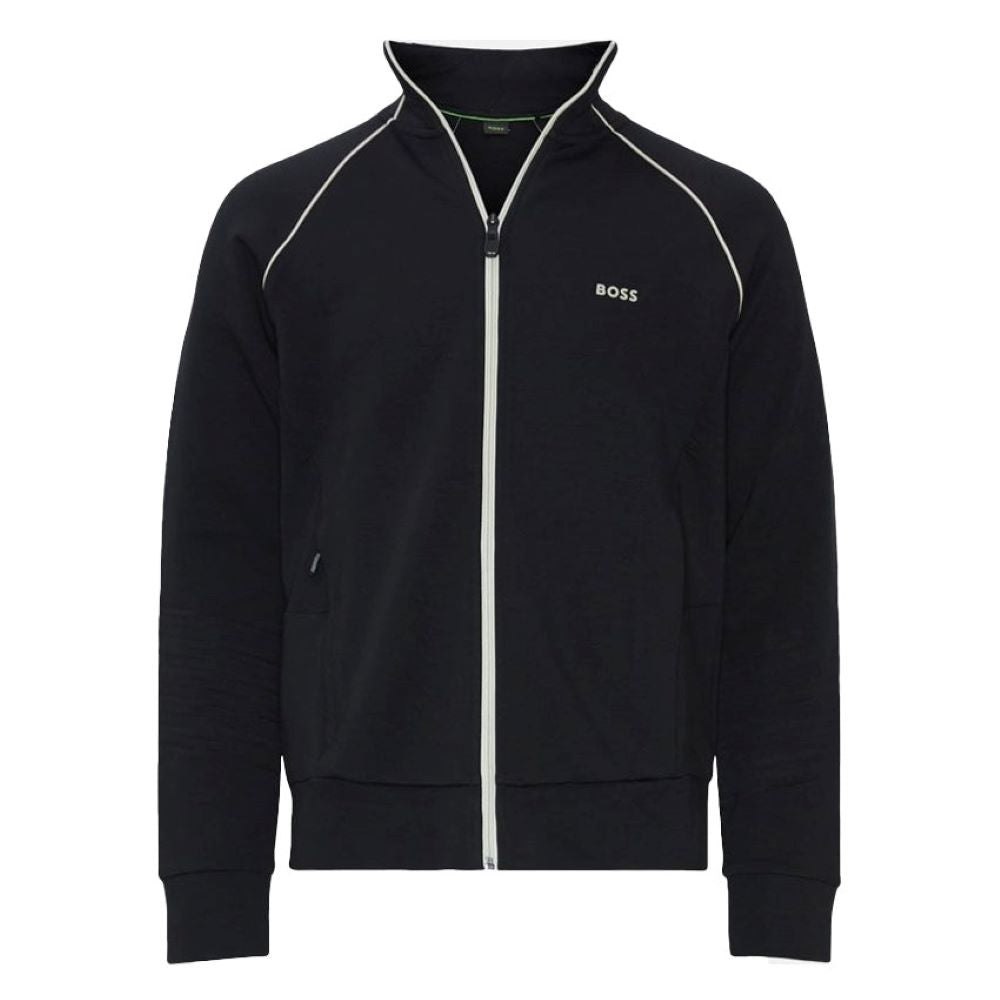 Hugo Boss Men’s Skaz 1 Full-Zip Sweatshirt, Black