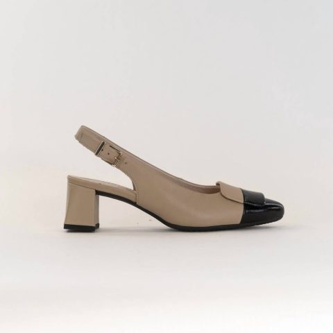 Women’s Shoes In Beige/ Schwarz