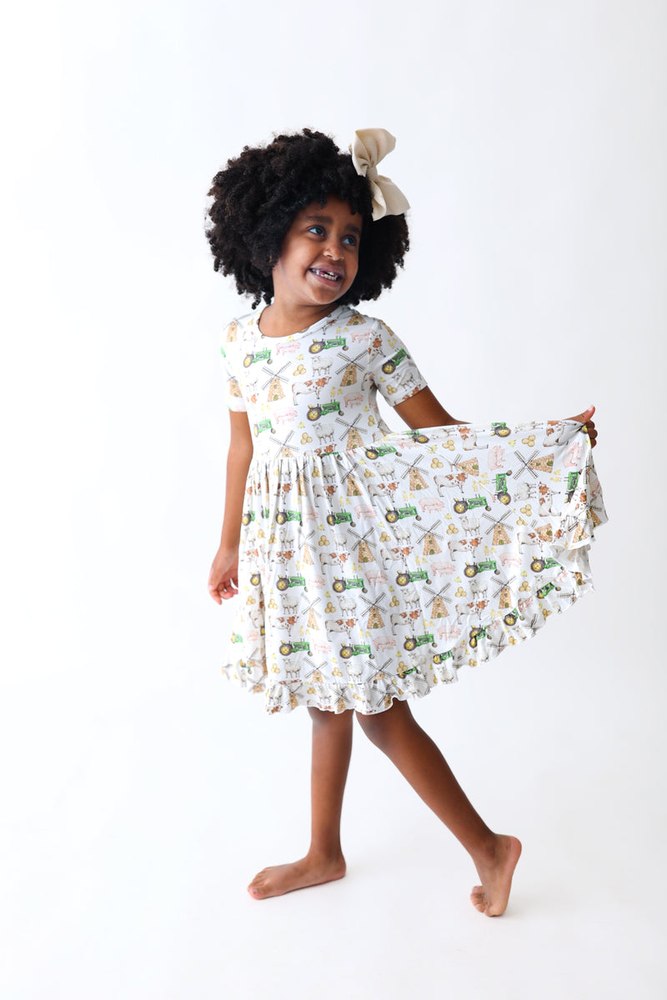 FARM LOVIN’ DREAM RUFFLE DRESS