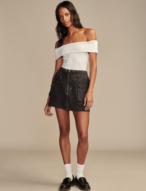 Lucky Brand Women’s Army Cargo Mini Skirt 7733810888764