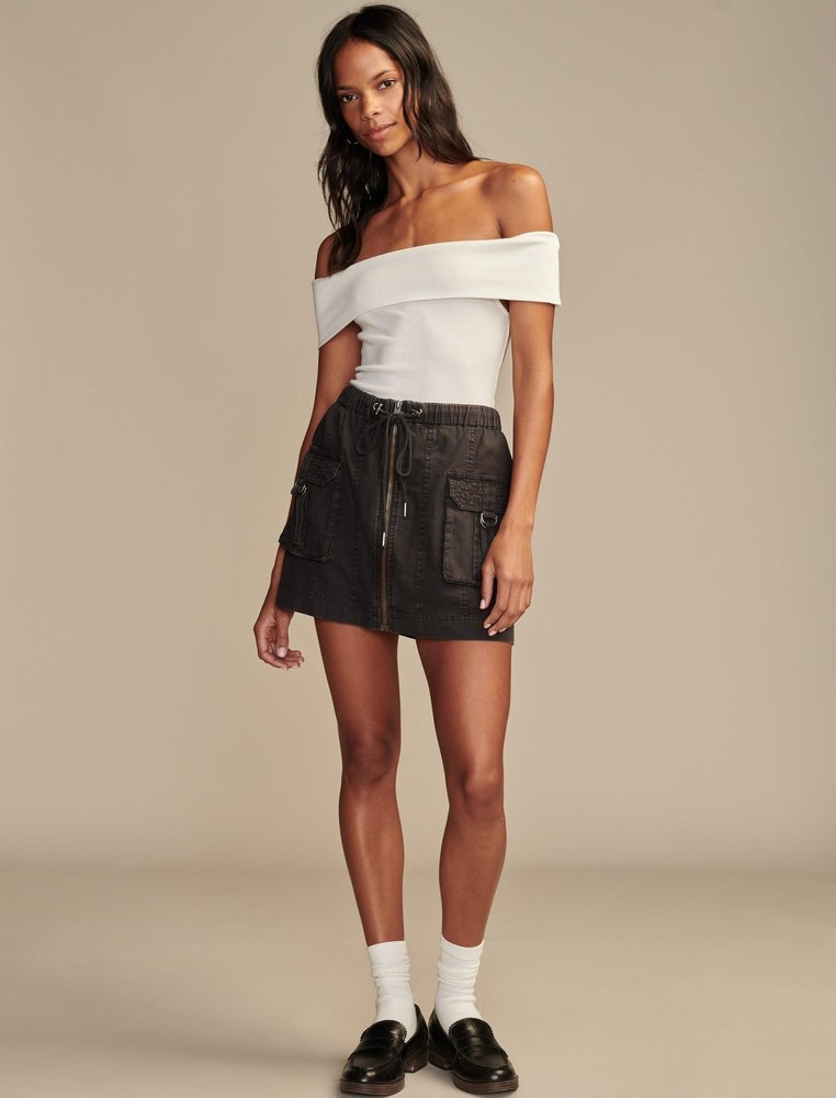 Lucky Brand Women’s Army Cargo Mini Skirt 7733810888764