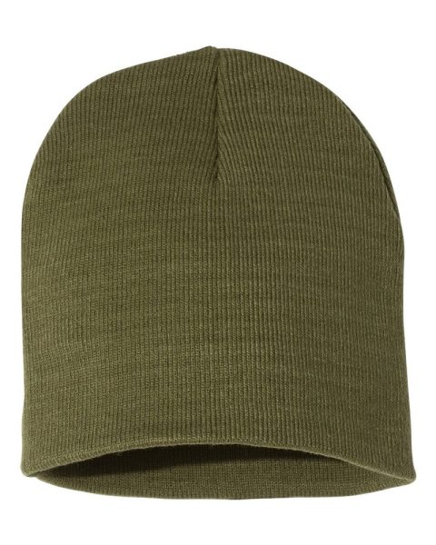 Bayside USA-Made 8½” Inch Knit Beanie