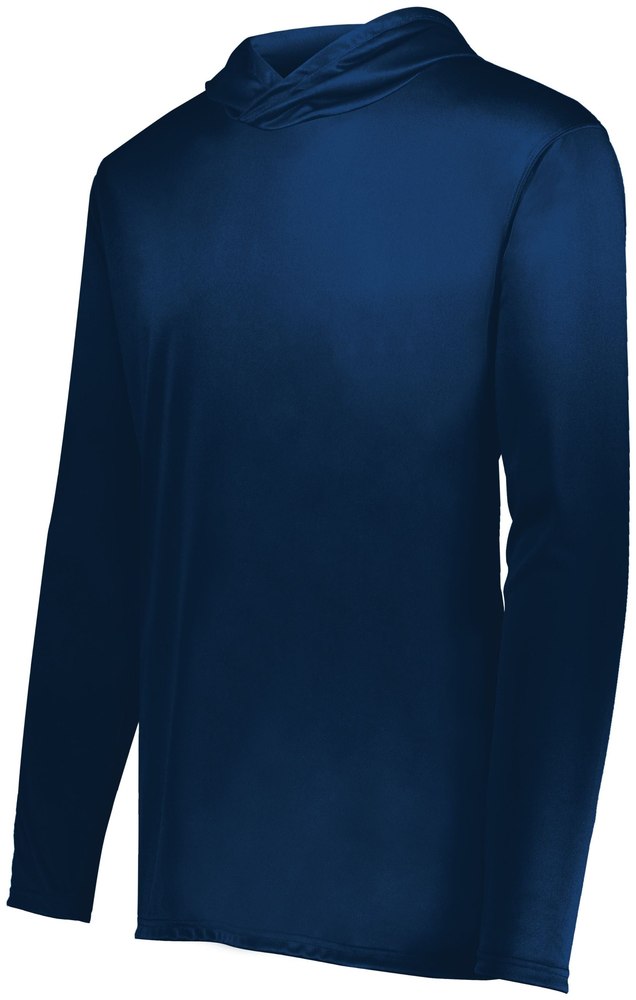 Holloway Men’s Momentum Hooded Long Sleeve T-Shirt 1 of 2