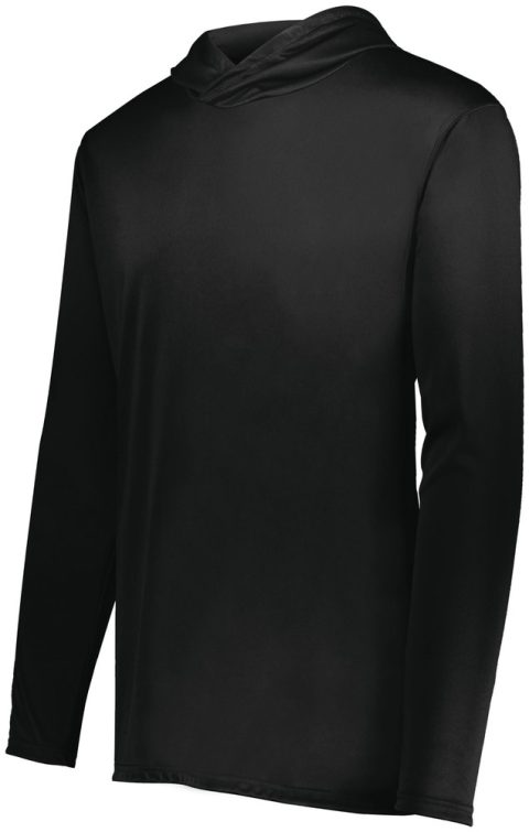 Holloway Men’s Momentum Hooded Long Sleeve T-Shirt 2 of 2