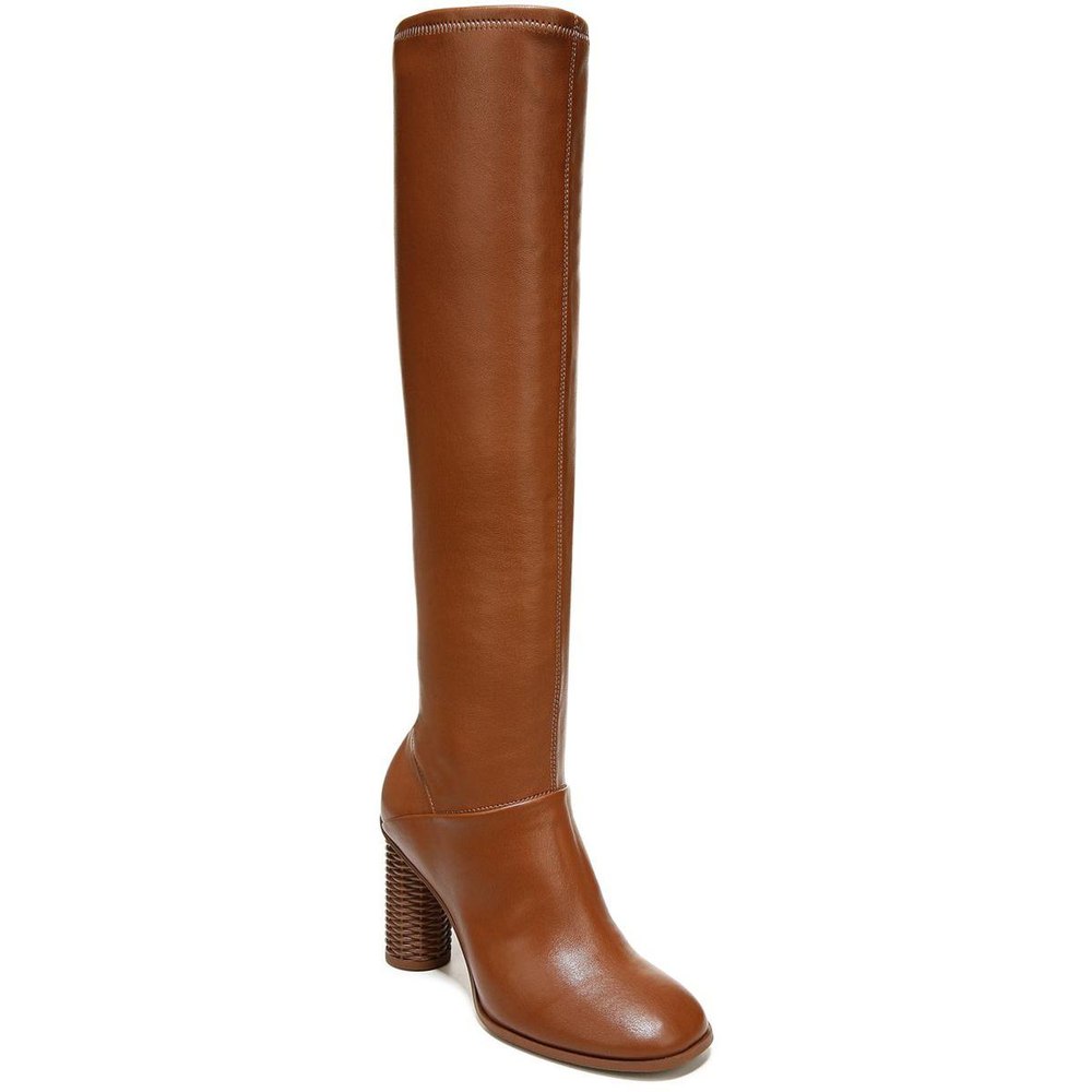 Cindy Faux Leather Knee-High Boots