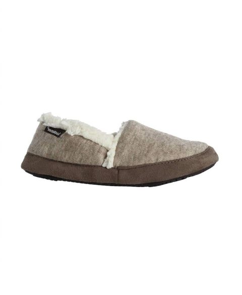 Women’S Microsuede Marisol Closed Back Slipper In Oatmeal Heathered 7733808562236
