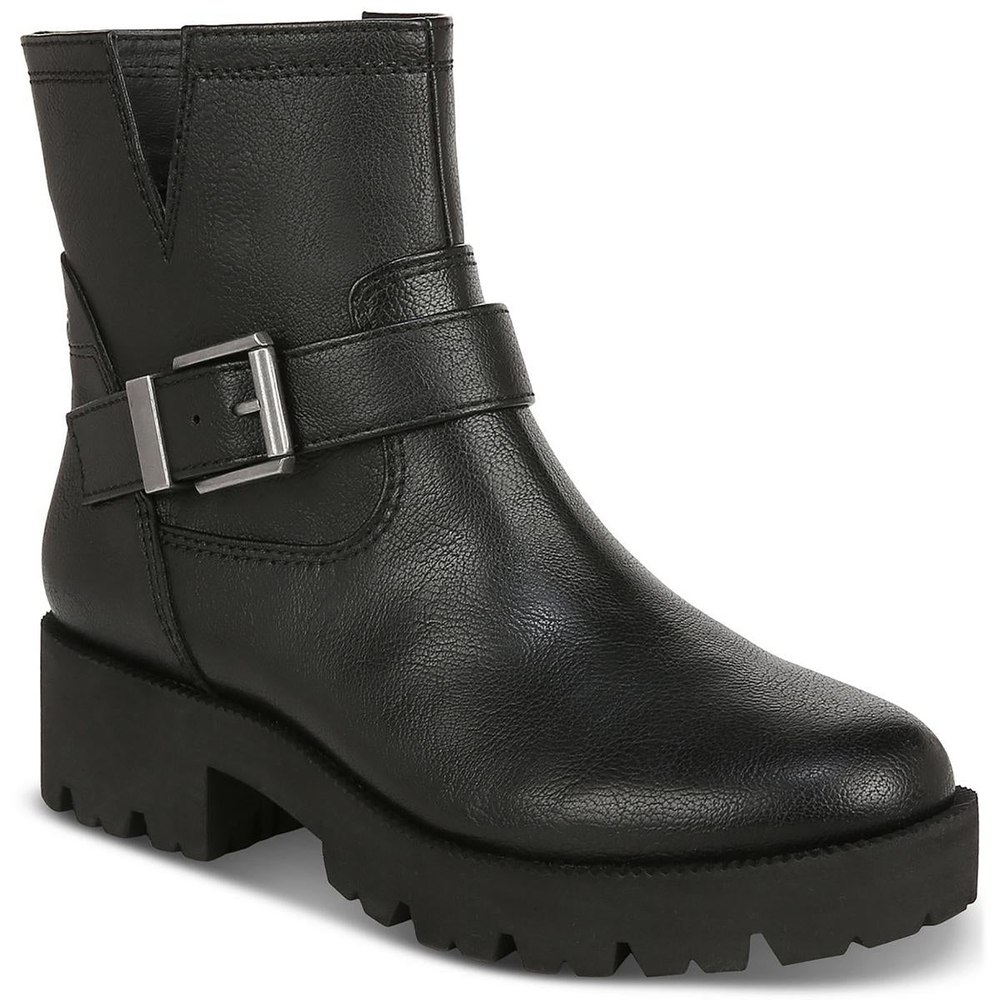 Miller Zipper Leather Booties