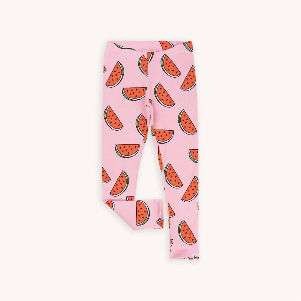 Girl’s Printed Legging In Pink 7733819670588