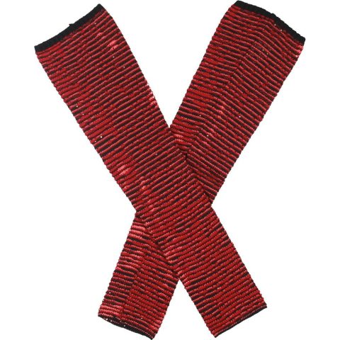 Textured Wool Fingerless Gloves
