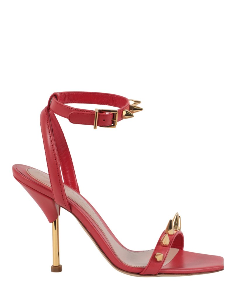Punk Stud Ankle Strap Sandal
