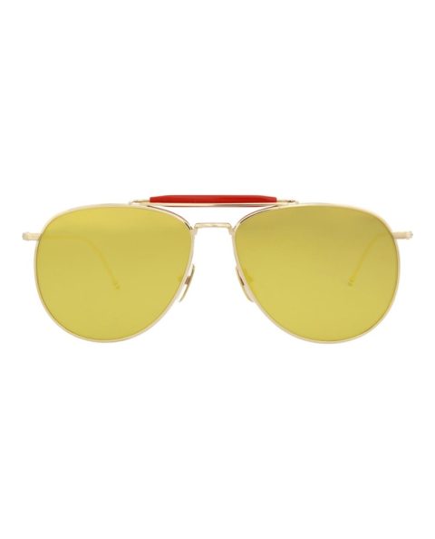 Aviator-Frame Metal Sunglasses 7733834645564