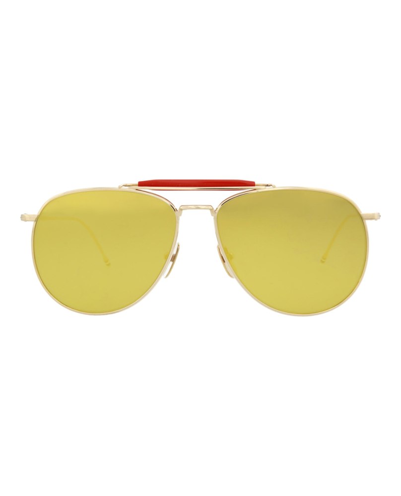 Aviator-Frame Metal Sunglasses 7733834645564