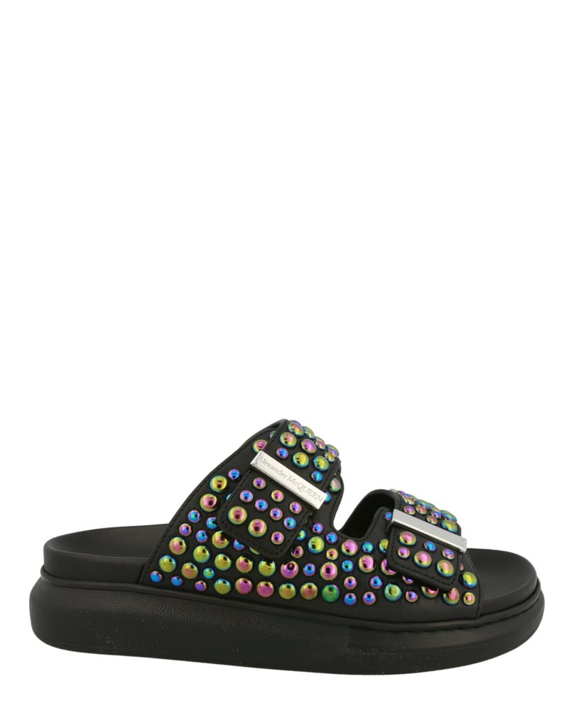 Oversized Studded Slide Sandal