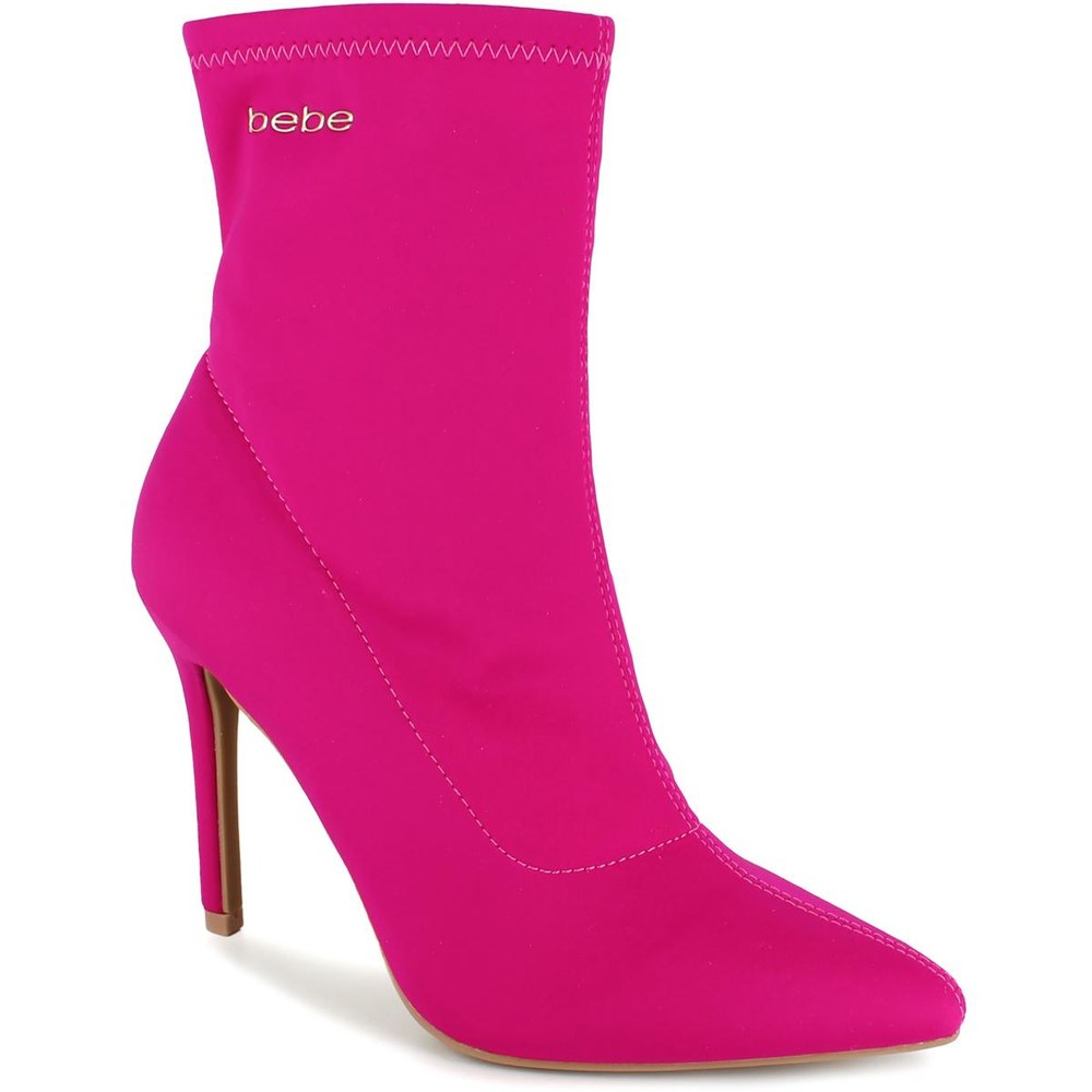 KANDEY Zipper Pointed Toe Ankle Boots