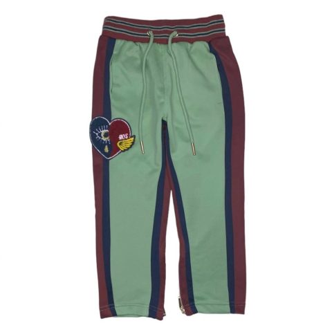 Kids’ Heart Jogging Pant In Olive