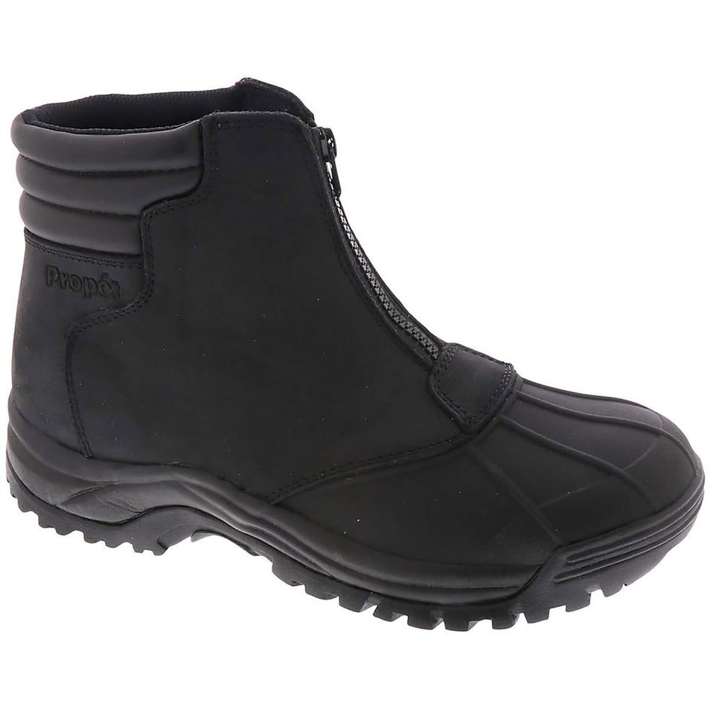 Blizzard Mid Zip Leather Thinsulate Snow Boots