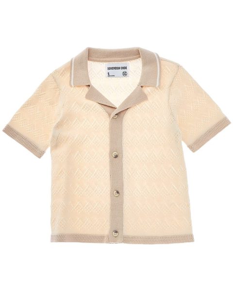 Sovereign Code Stanley AOP Stretch Button-Up Shirt 7820362580028