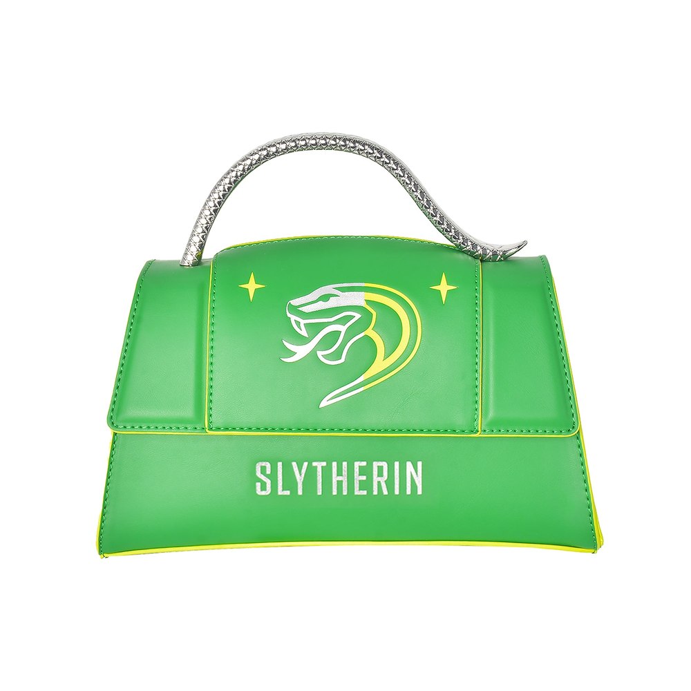 Fred Segal Harry Potter Slytherin Mascot flap Satchel