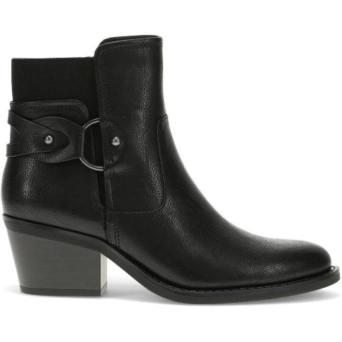Luella Faux Leather Zip Up Ankle Boots