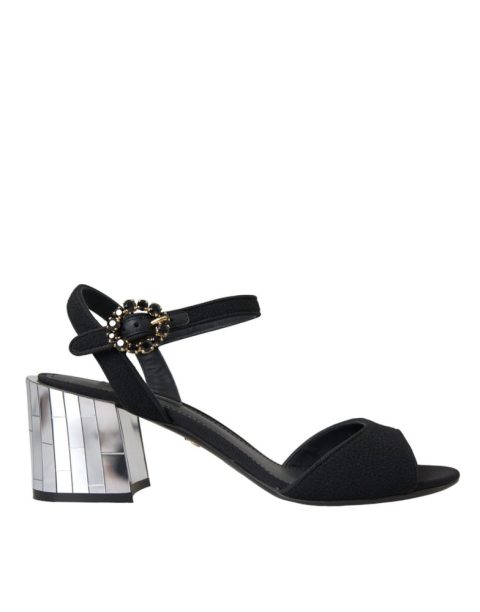 Dolce & Gabbana Crystal Ankle Strap Keira Sandal Women’s Shoes (Pre-Owned)