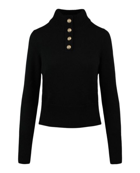 Funnel Neck Cashmere Sweater 7733862367292