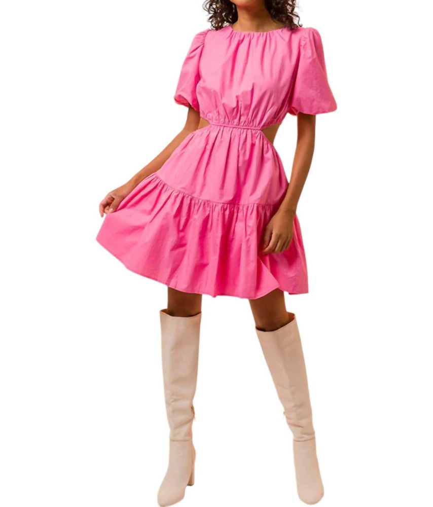 Jenna Dress In Pink