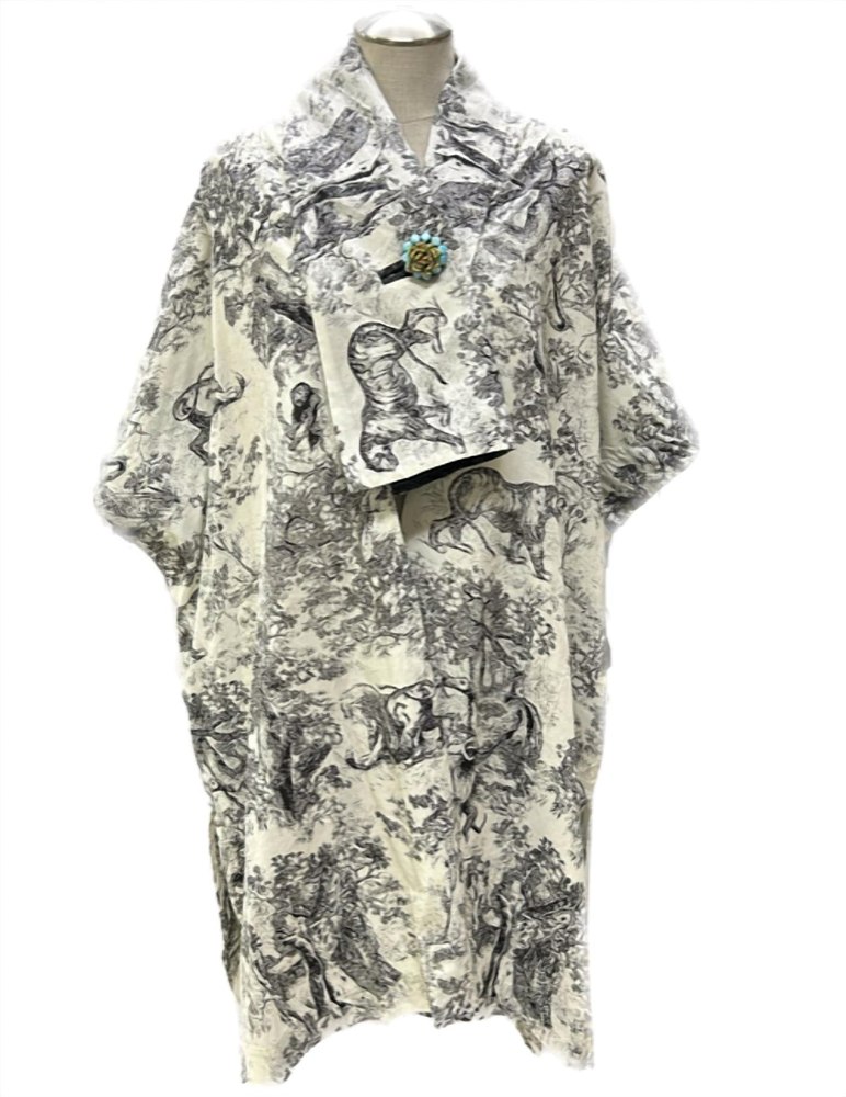 Robe Dress In Ivory