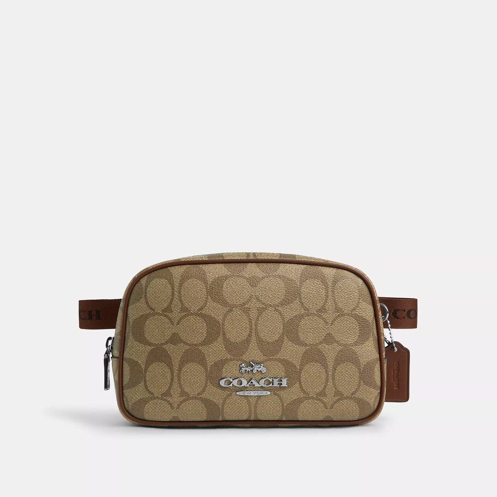 Coach Outlet Pace Belt Bag In Signature Canvas
