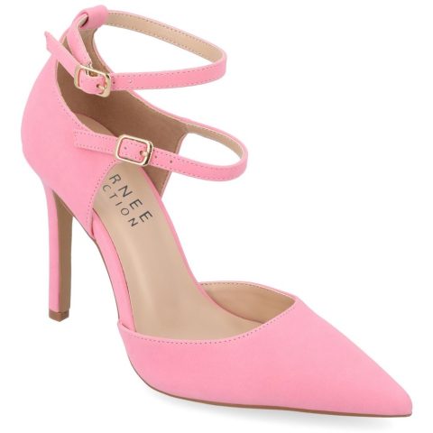 Lilyann Strappy Faux Leather Pumps