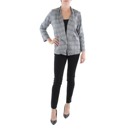 Petites Drapey Office Wear Open-Front Blazer