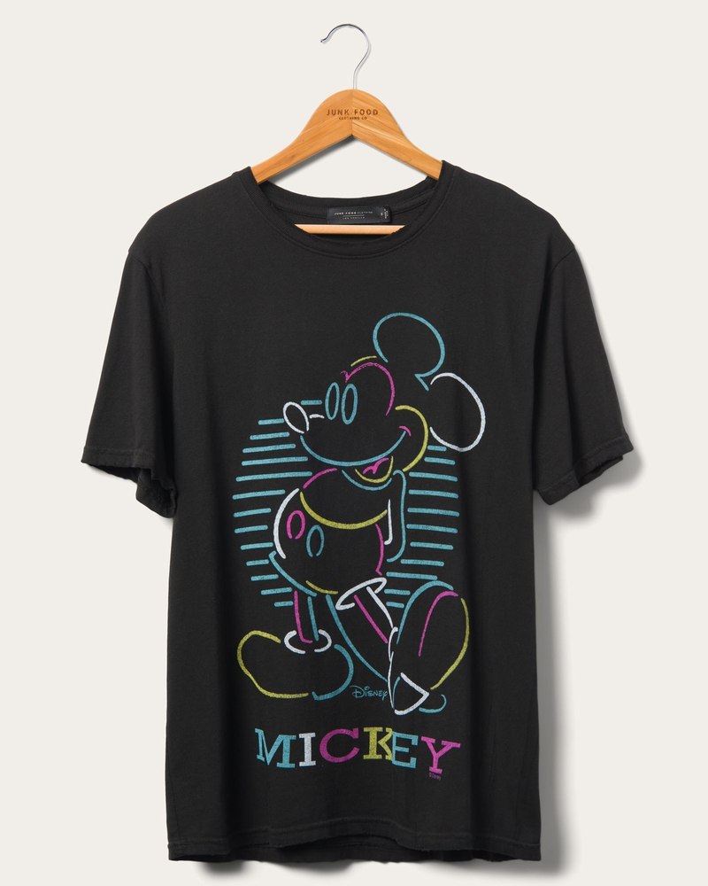 Mickey Neon Pose Vintage Tee 7734267183164
