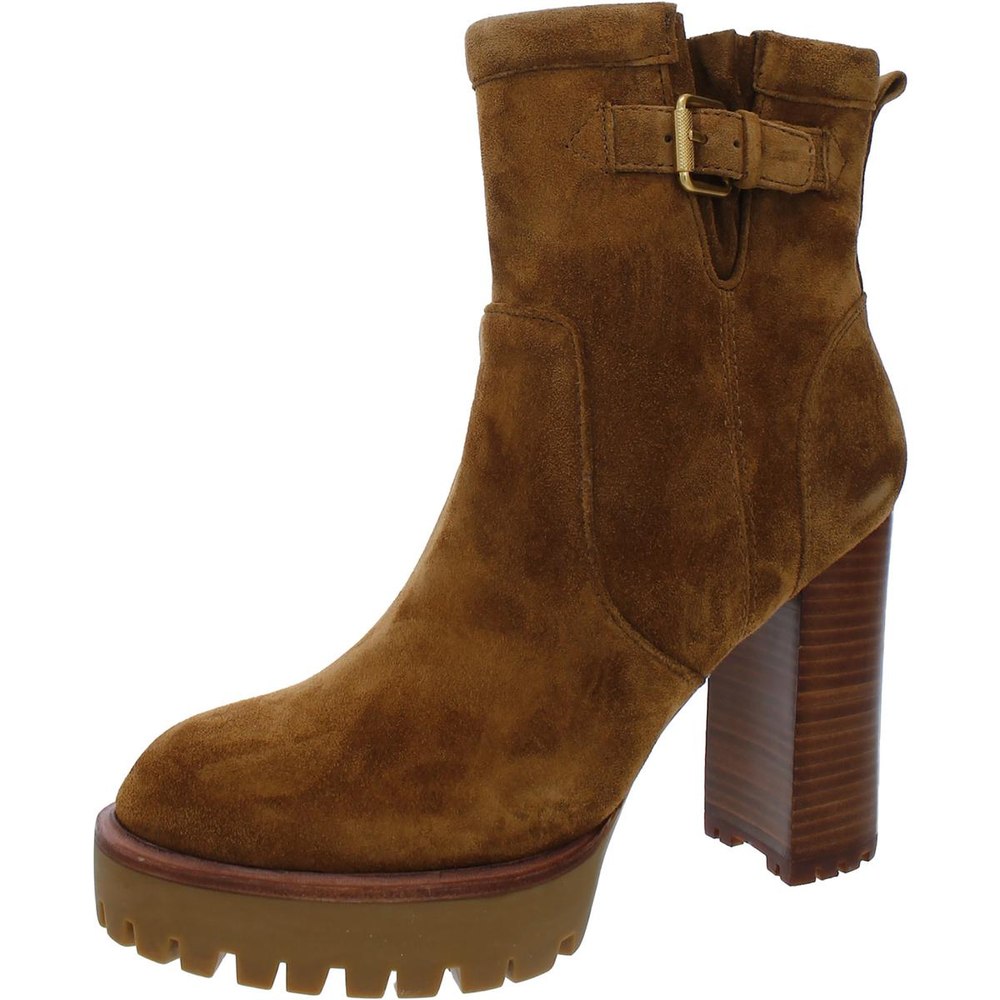 Hannigan Suede Lug Sole Ankle Boots