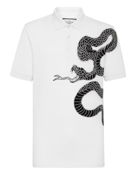Slim Fit Polo shirt SS Snake