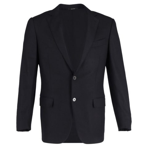 Ermenegildo Zegna 15 Mil Mil 15 Blazer in Black Wool 7748632379452