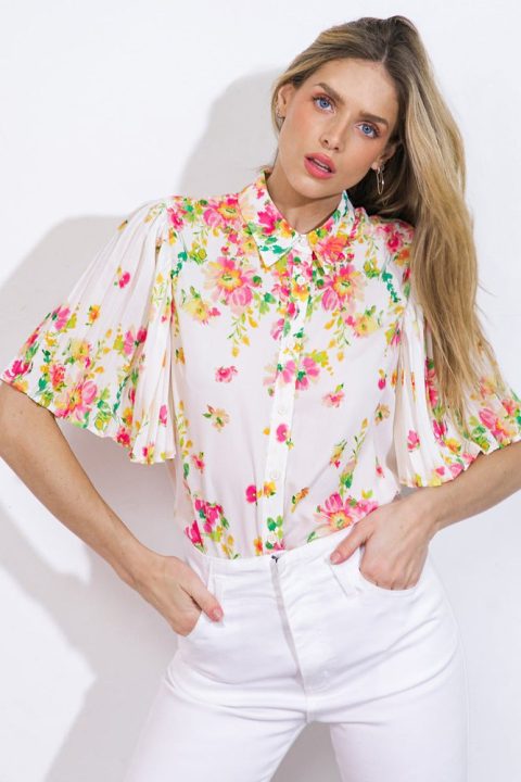 DON’T OVERTHINK IT WOVEN TOP
