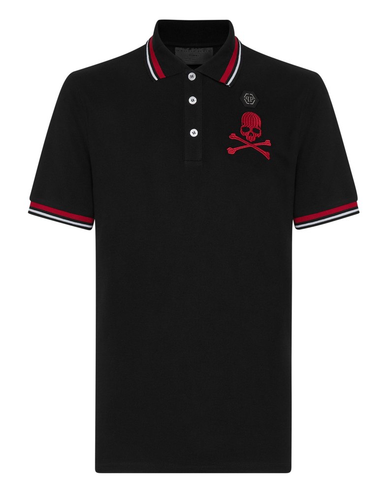 Slim Fit Polo shirt SS Skull&Bones 7644977037372