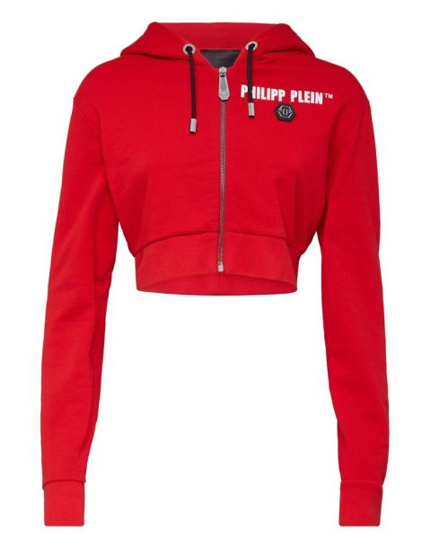Hoodie Sweatjacket Crystal Fringe 7644975104060