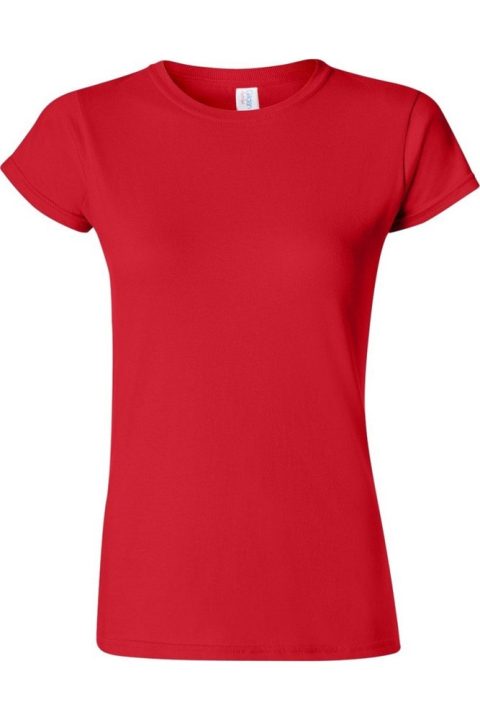 Gildan Ladies Soft Style Short Sleeve T-Shirt 7823689515068