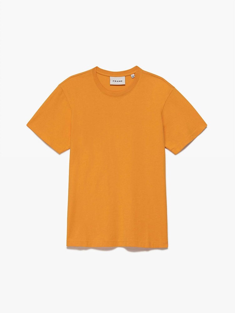 Men’s Logo Tee In Clementine